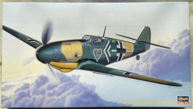 Hasegawa 1/48 Messerschmitt Bf-109 G-2 - (Bf109G2), JT29 plastic model kit
